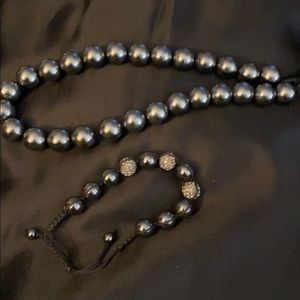 Necklace and bracelet